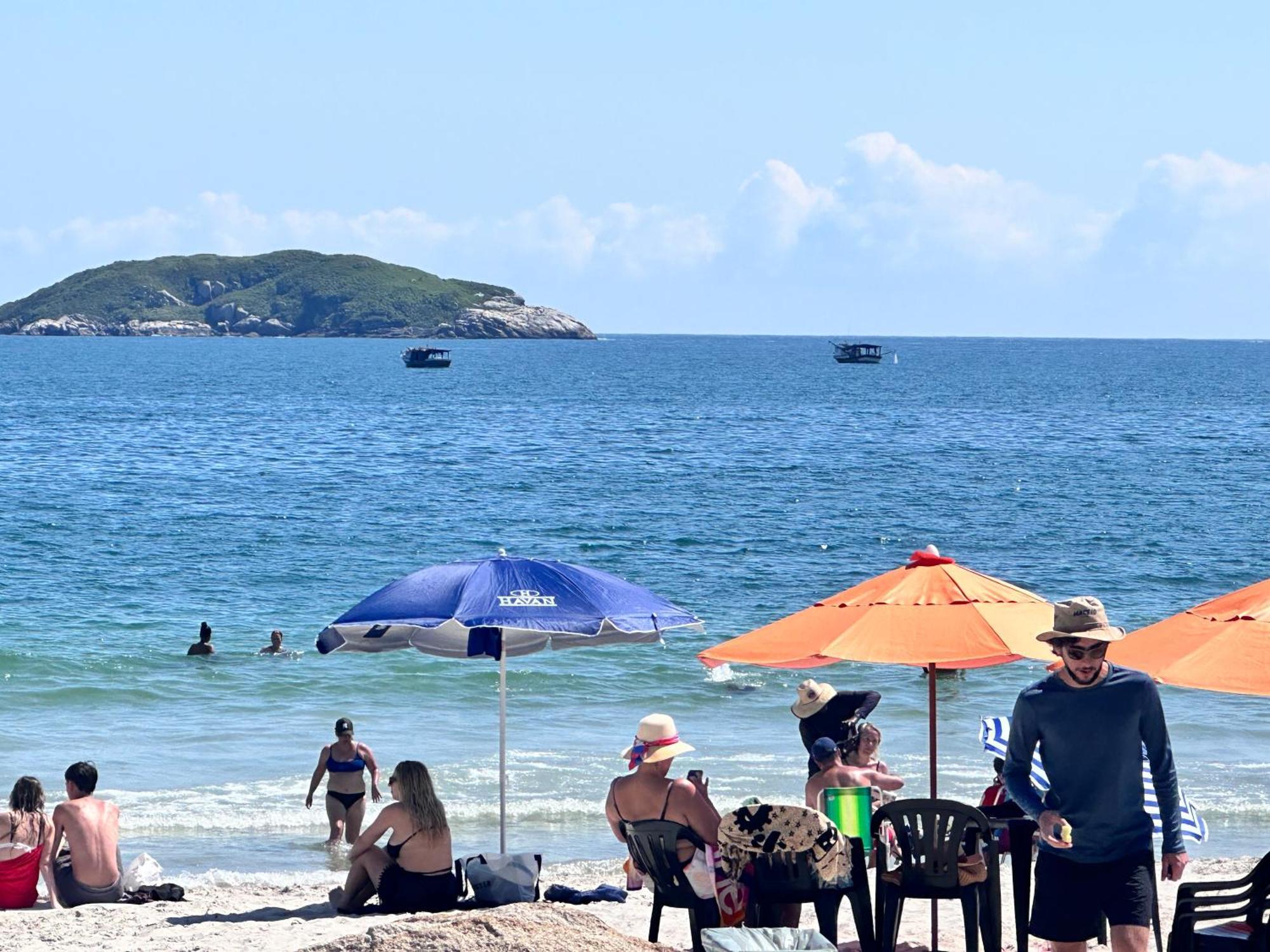 Vista Mar Montanha Dunas Churrasqueira Piscina Familia Florianópolis Eksteriør billede